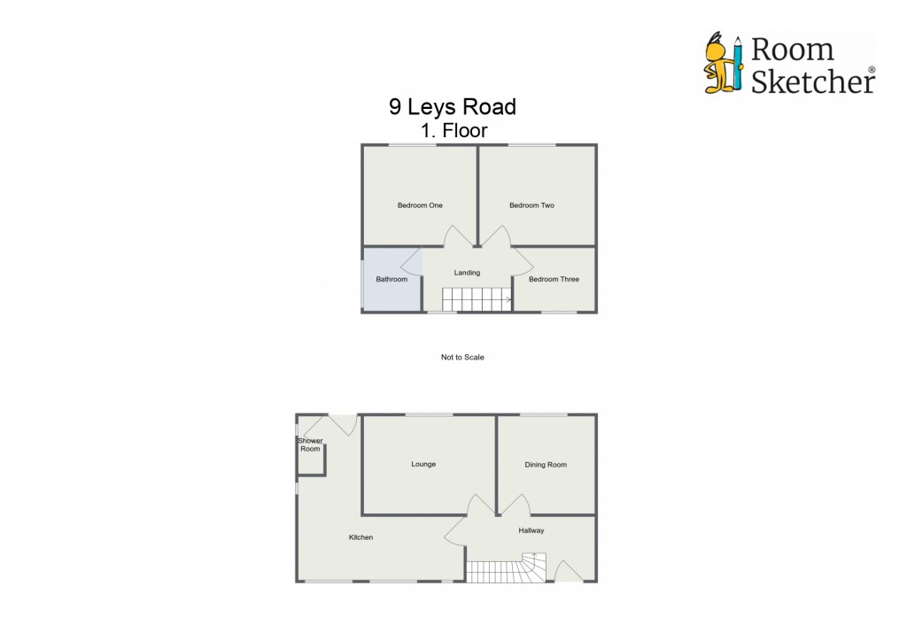 Floorplans For Leys Road, Pattishall