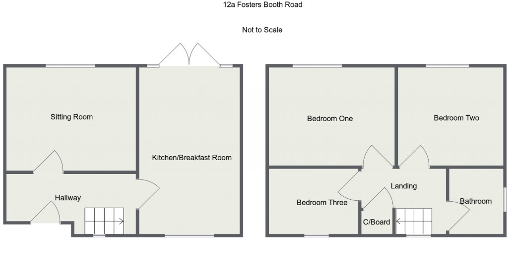 Floorplans For Fosters Booth Road, Pattishall