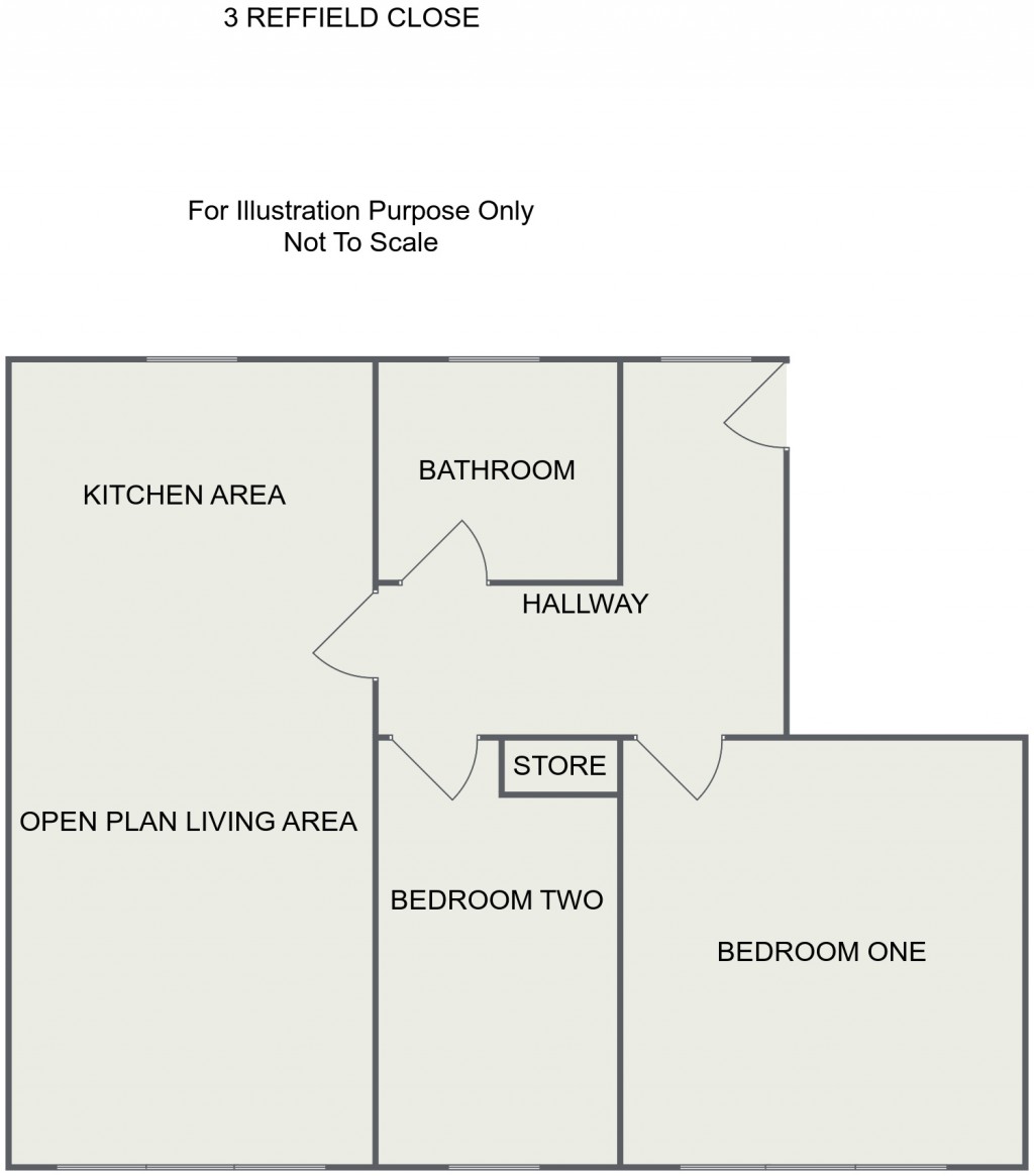 Floorplans For Reffield Close, Towcester