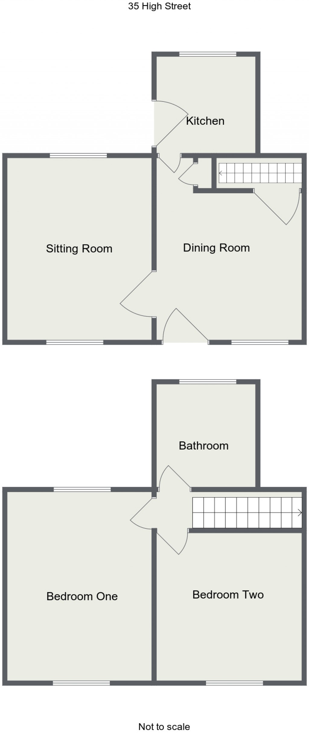 Floorplans For High Street, Astcote