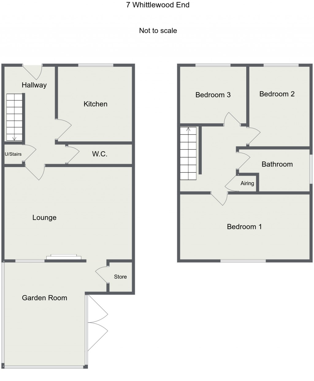 Floorplans For Whittlewood End, Silverstone