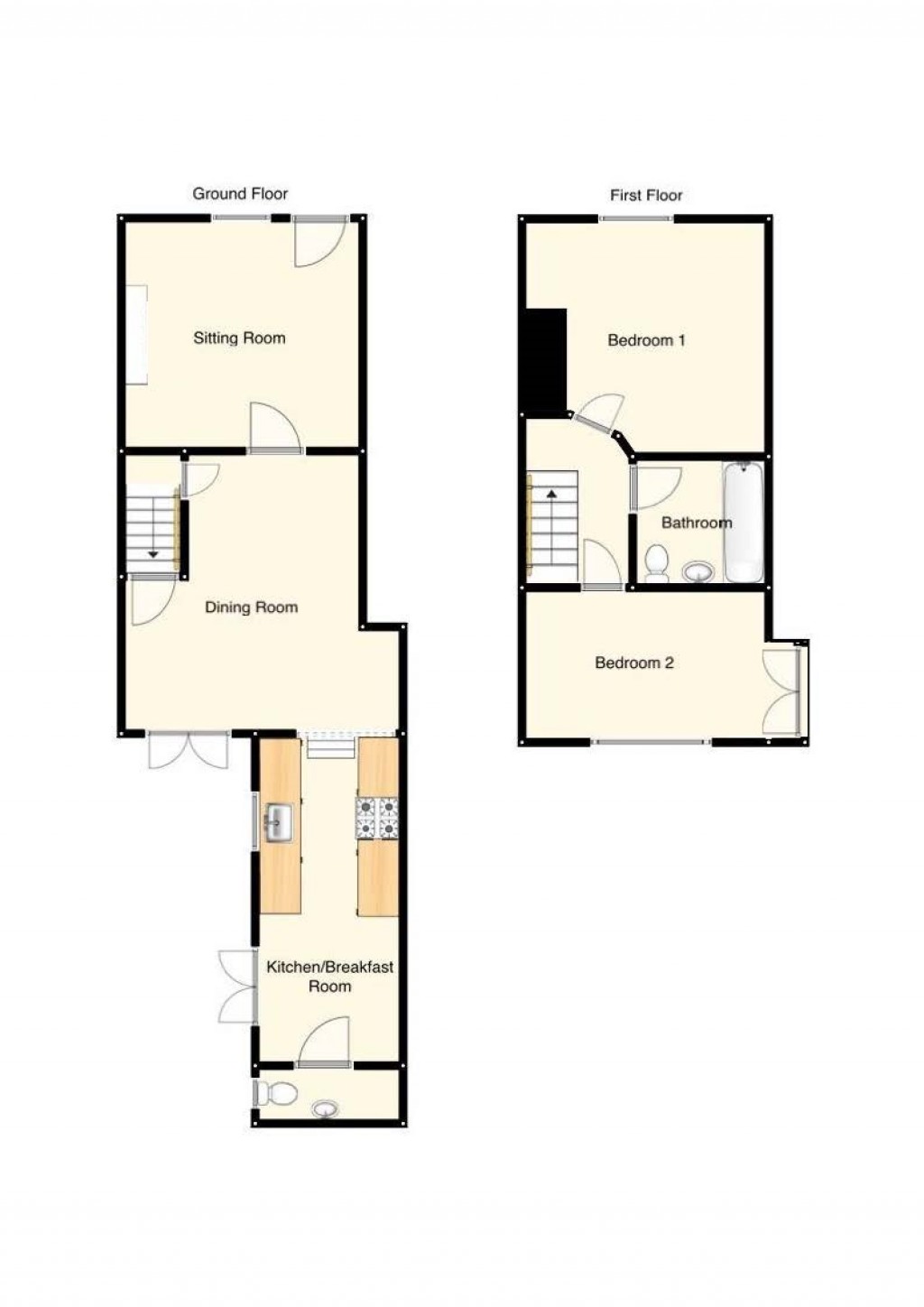 Floorplans For Kettle End, Lois Weedon